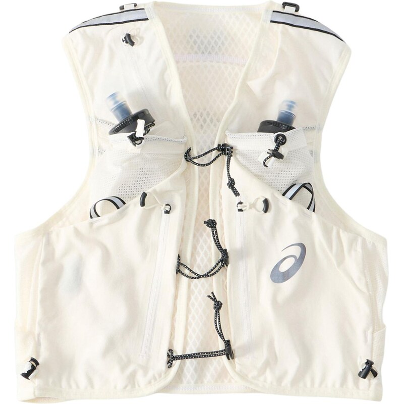 ASICS Športová vesta FUJITRAIL sivá / biela 68427858