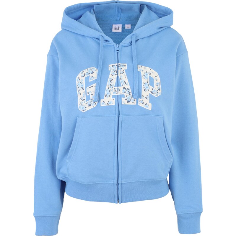 Gap Petite Tepláková bunda HERITAGE námornícka modrá / svetlomodrá / 68427855