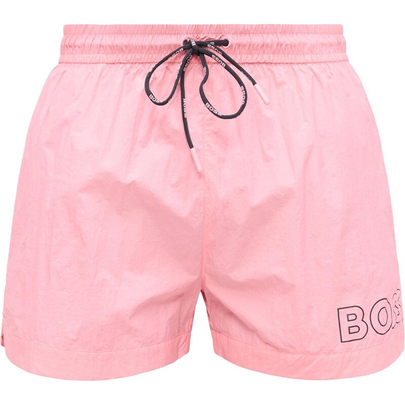 BOSS Plavecké šortky Mooneye svetloružová / čierna 68427863