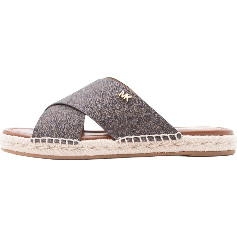 MICHAEL Michael Kors Šľapky KENZIE sépiová / tmavohnedá 68445964