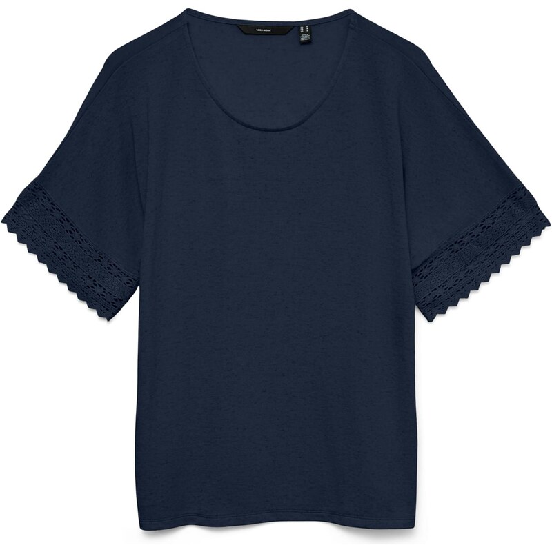 VERO MODA Tričko VMGINA námornícka modrá 68428029