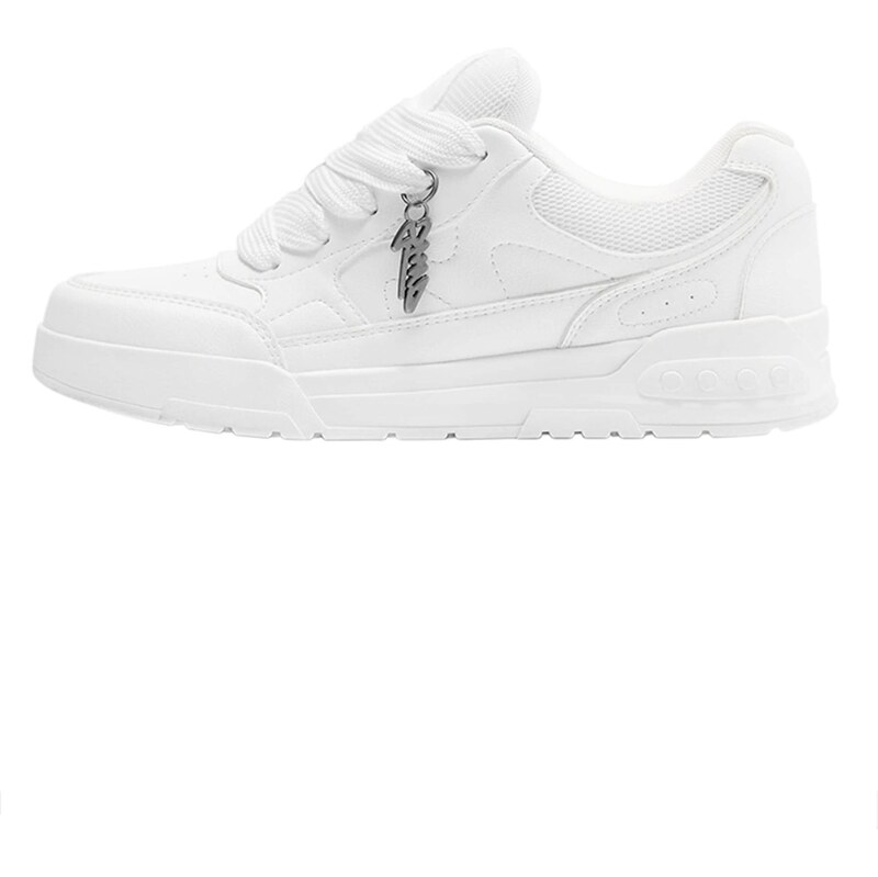 Pull&Bear Nízke tenisky biela 68427992