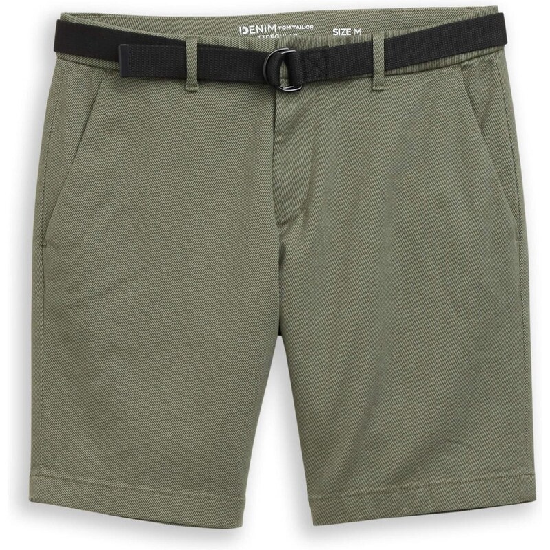 TOM TAILOR DENIM Chino nohavice olivová 68428094