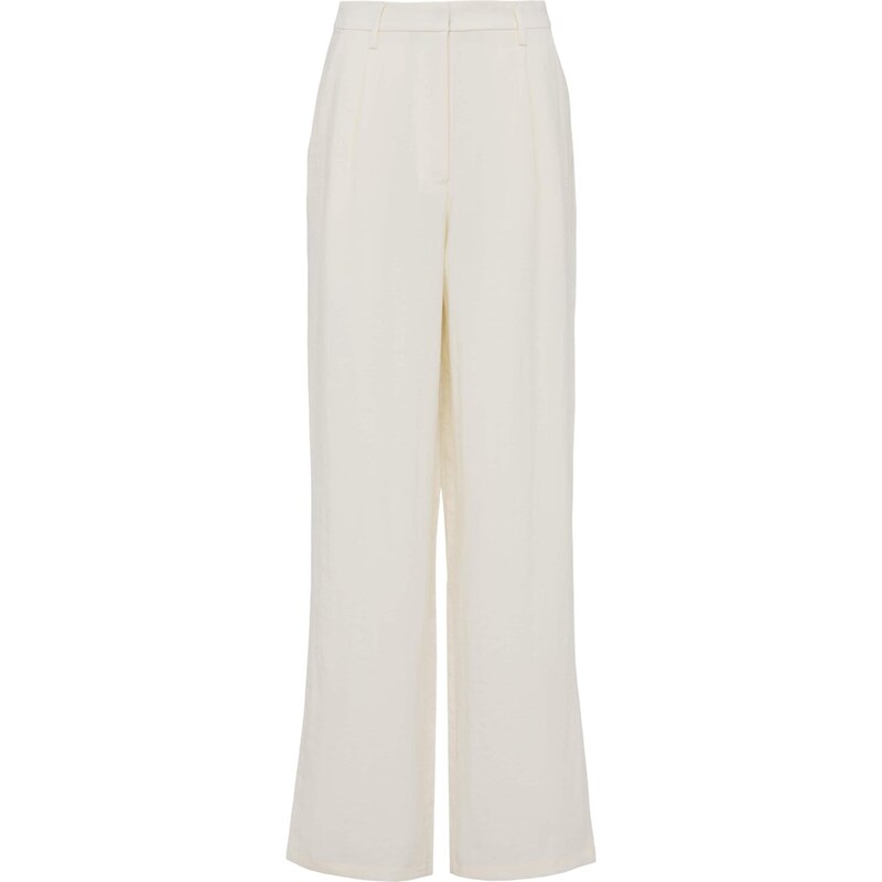 LeGer by Lena Gercke Plisované nohavice Thorina šedobiela 68428129