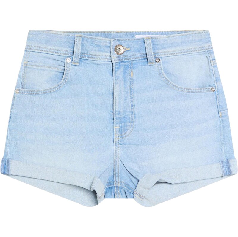 Bershka Džínsy svetlomodrá 68428112