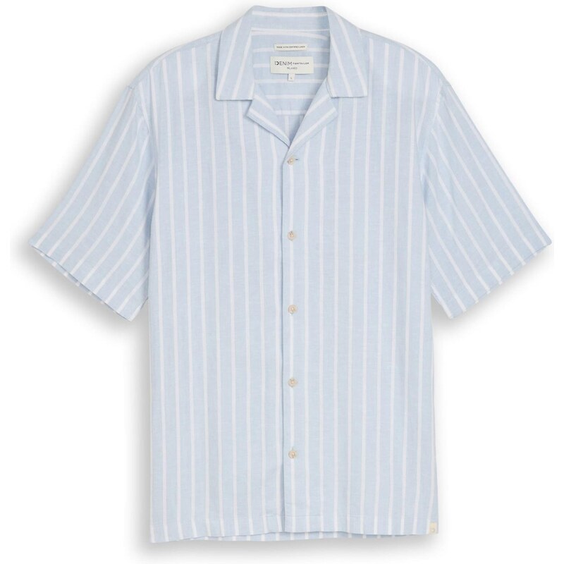 TOM TAILOR DENIM Košeľa svetlomodrá / biela 68428212