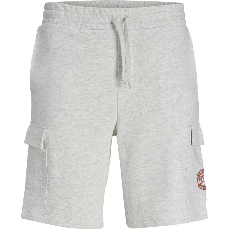 JACK & JONES Kapsáče JPSTGordon Alliance hnedá / biela melírovaná 68428243