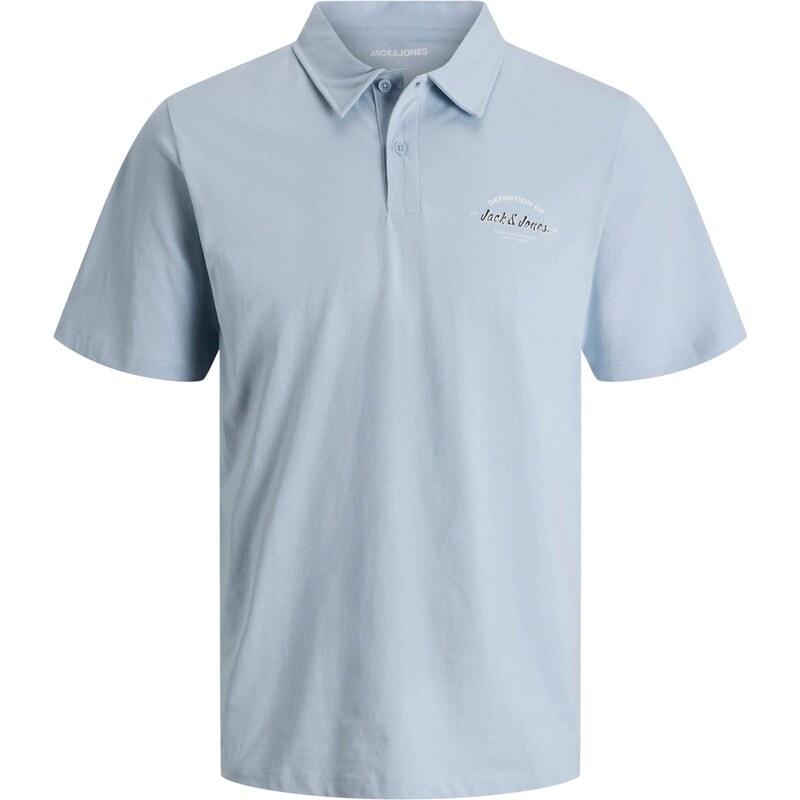 JACK & JONES Tričko JJBRANDON nebesky modrá / čierna / biela 68428254