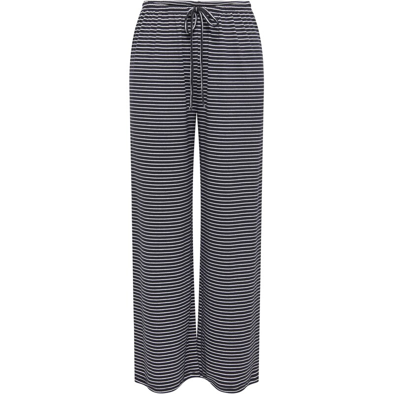 ONLY Nohavice ONLSAGA čierna / biela 68428298