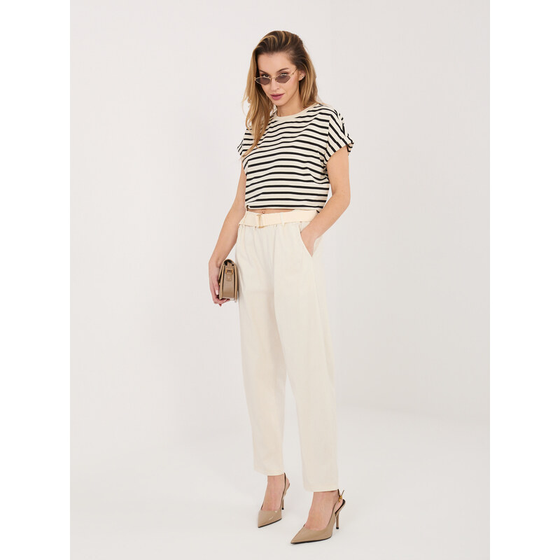FPrice IT nohavice SP 26020.54 svetlo béžové 68426523