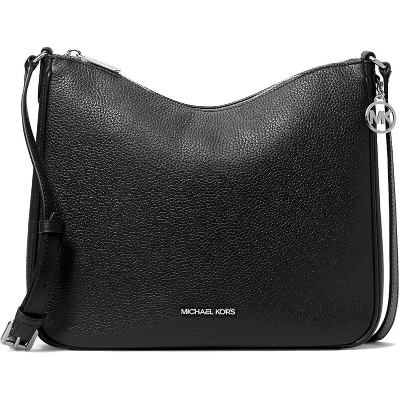 Michael Kors kožená kabelka Nayla black 68429813