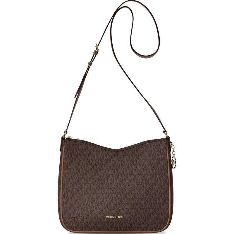 Michael Kors kabelka Nayla Logo brown 68429809