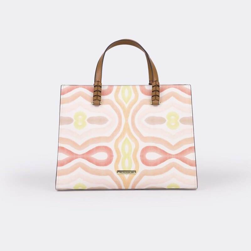 CROMIA DORALIA kožená kabelka broskyňová 68429095