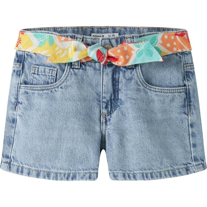 NAME IT Džínsy NKFROSE svetlomodrá / žltá / svetlozelená / oranžová 68430280