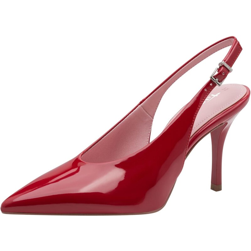 Tamaris Lodičky s otvorenou pätou červená 68430284