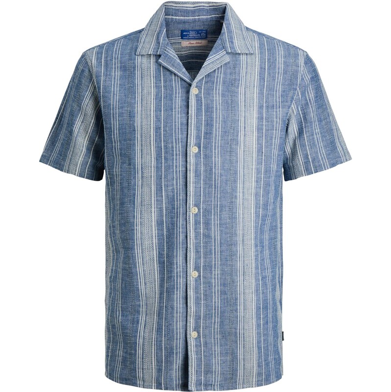 JACK & JONES Košeľa JPRBLUSUMMER modrá denim / biela 68430309