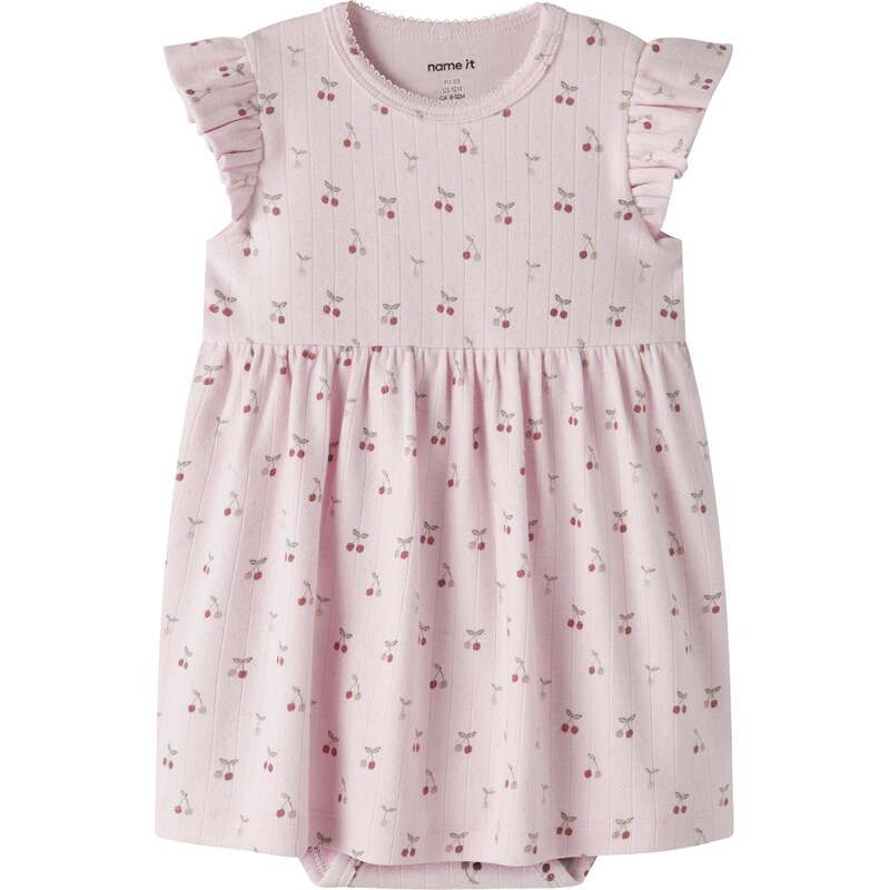 NAME IT Šaty NBFFICHERRY olivová / staroružová / burgundská 68430399