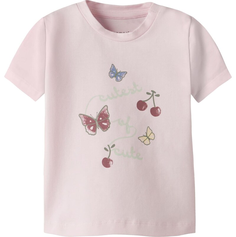 NAME IT Tričko NBFFIANE modrá / svetložltá / jedľová / ružová 68430404