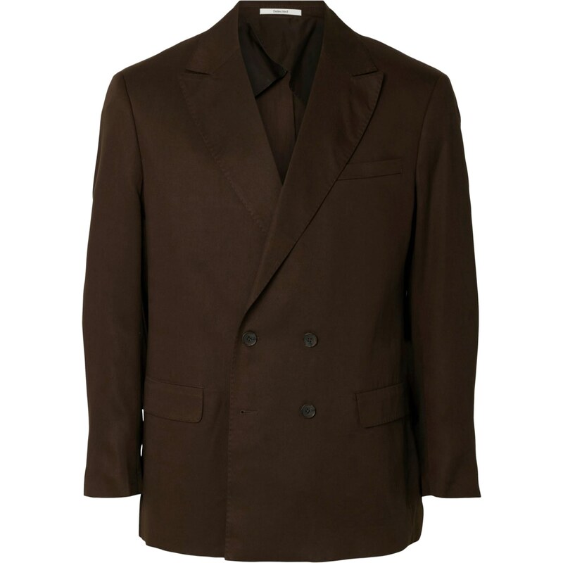 SELECTED Sako SLHKIM tmavohnedá 68430495