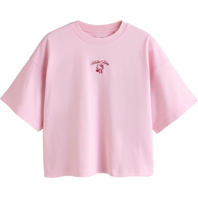 Next Tričko Hello Kitty tmavooranžová / ružová / ohnivo červená 68430524