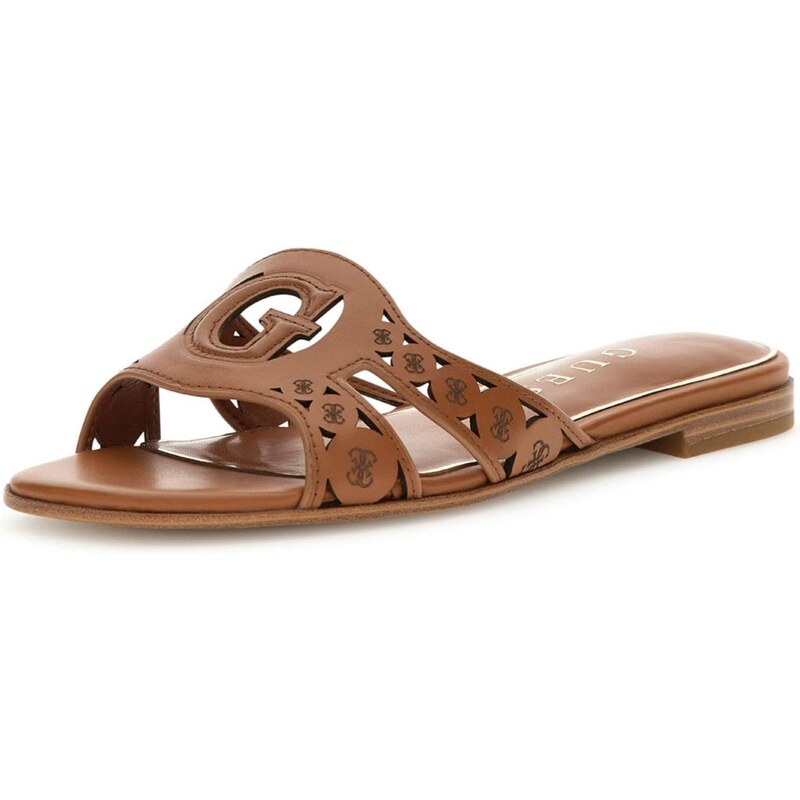 GUESS Šľapky Dista hnedá 68430534