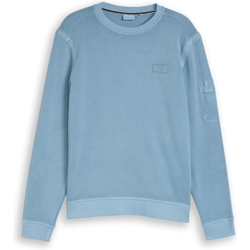 TOM TAILOR Mikina nebesky modrá 68430545