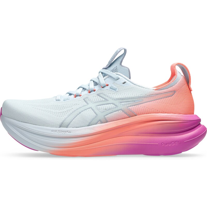 ASICS Bežecká obuv GEL-NIMBUS 28 pastelovo modrá / koralová 68430563