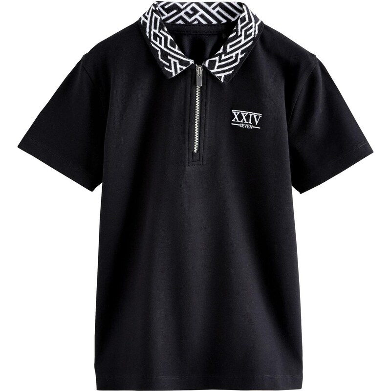 Next Tričko čierna / biela 68430578