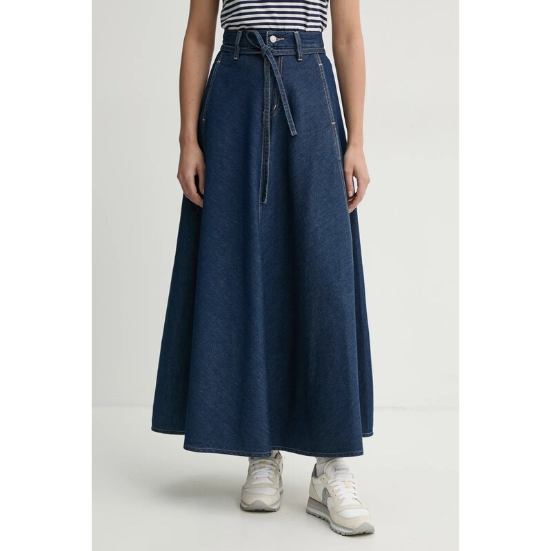 Rifľová sukňa Levis XL SKIRT 62210587