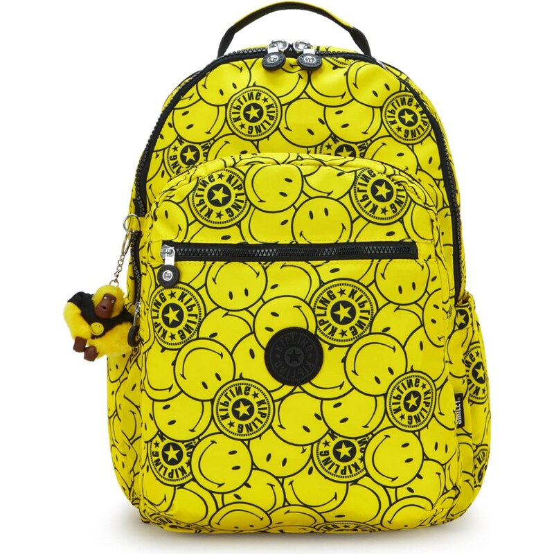 KIPLING Batoh Seoul Lap žltá / čierna 68440845