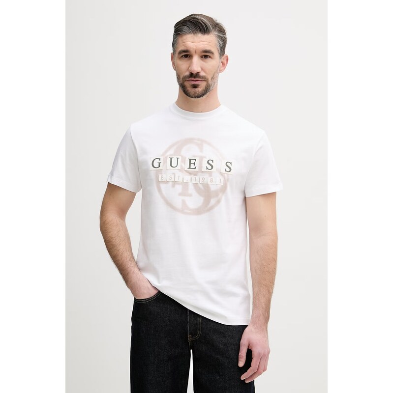 Guess tričko pánske bavlnené 68435263