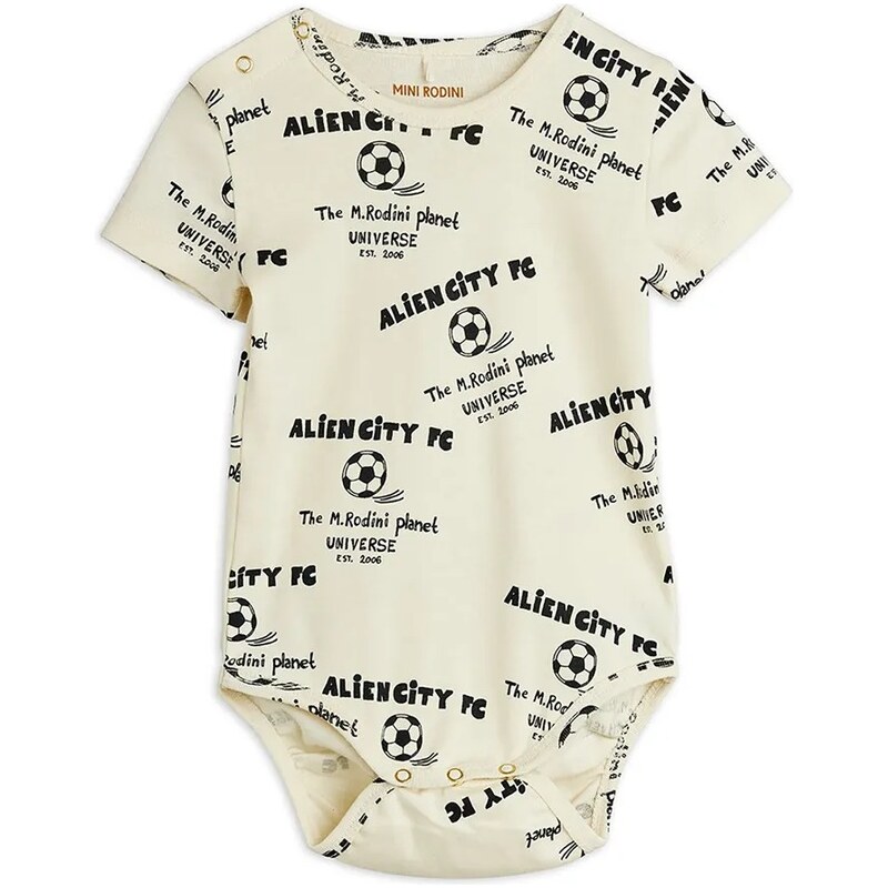 Mini Rodini body dojčenské bavlnené Alien City FC 68435288