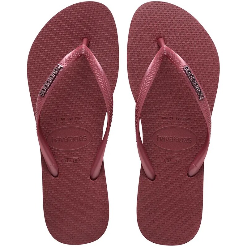 Havaianas šľapky dámske SLIM LOGO METALLIC 68435390