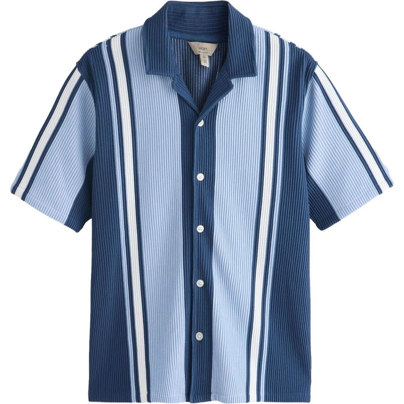 Next Košeľa námornícka modrá / svetlomodrá / biela 68441087