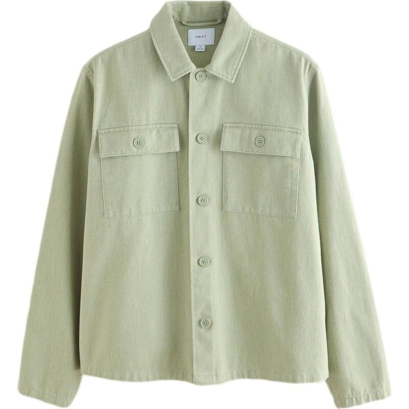 Next Košeľa pastelovo zelená 68441091