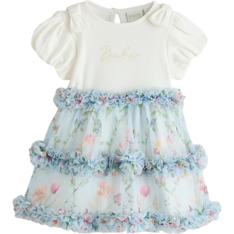 Baker by Ted Baker Šaty modrá / fialová / ružová / biela 68441151