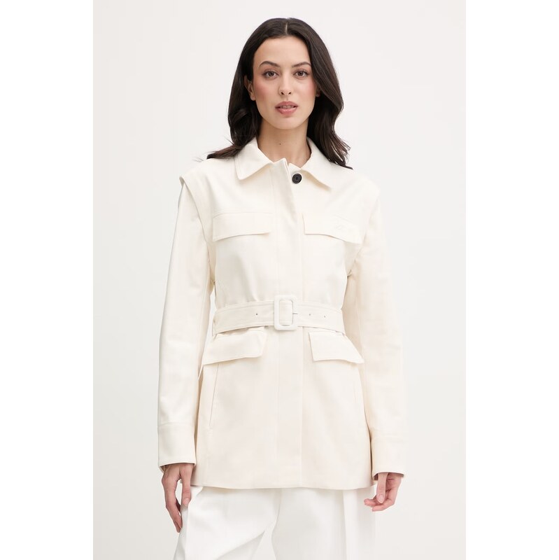 Karl Lagerfeld dámsky kabát s bavlnou 68438978