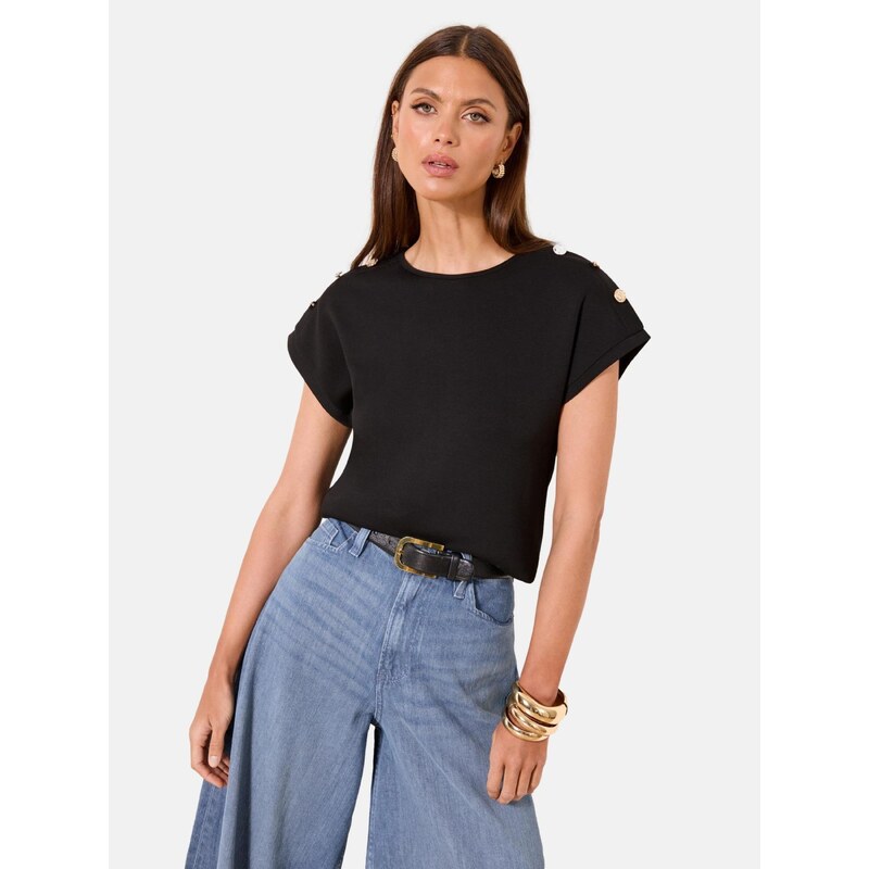 Lipsy Tričko čierna 68441220