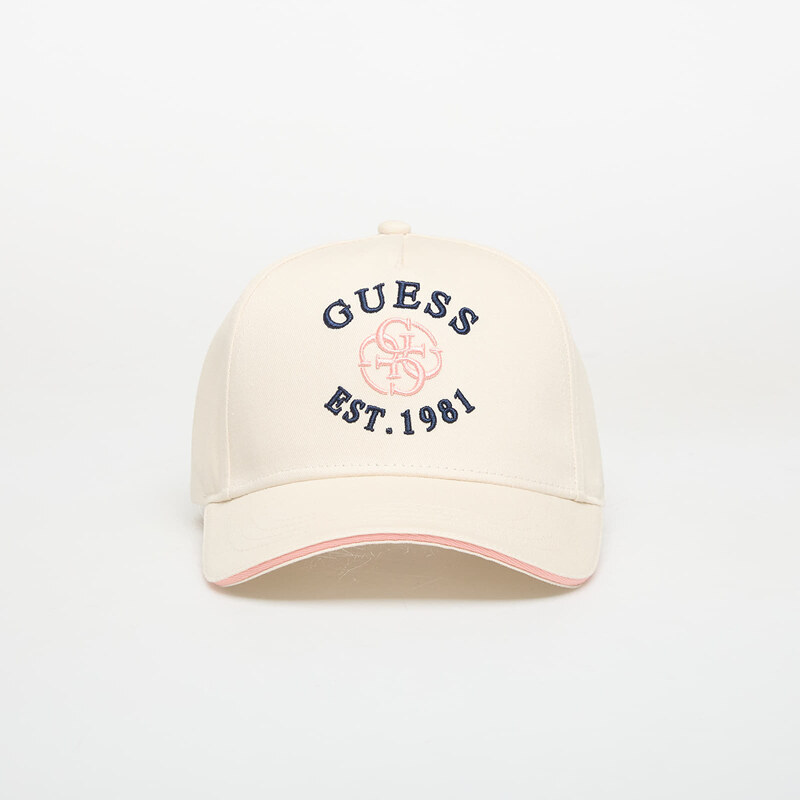 Čiapka GUESS Fancy Cap Dove White Universal 68436389