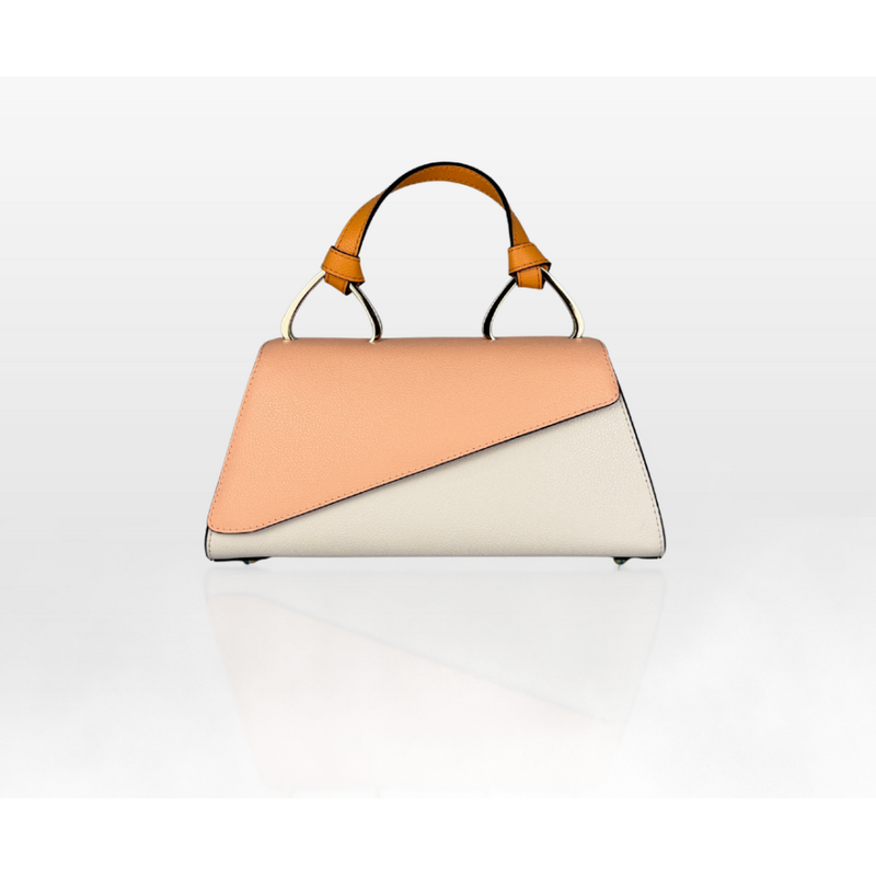 CROMIA PETIT ZARIEL kožená kabelka marhuľová 68436311