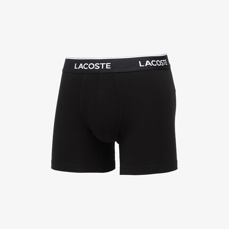 Boxerky LACOSTE 3-Pack Boxer Brief Black L 68436324