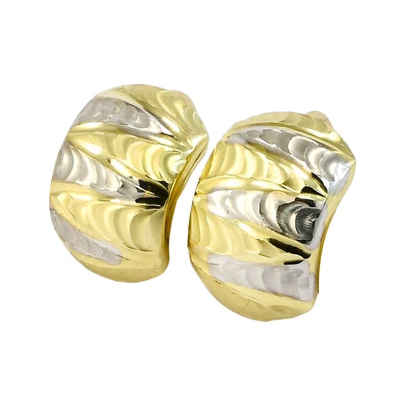 Zlaté náušnice Glare 1034 68438116