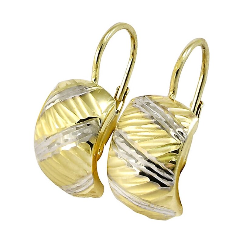 Zlaté náušnice Glare 1032 68438114