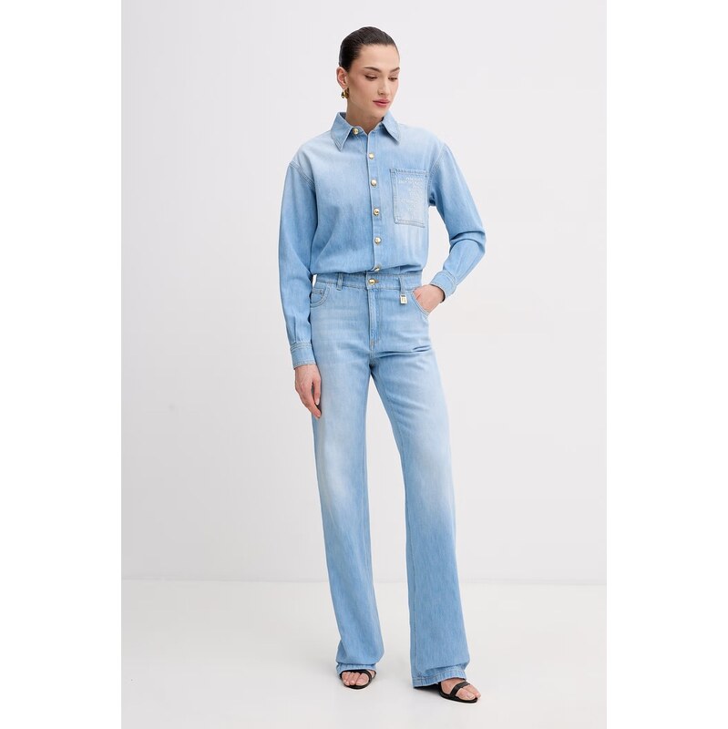 Elisabetta Franchi Overal dámsky rifľový 68438943