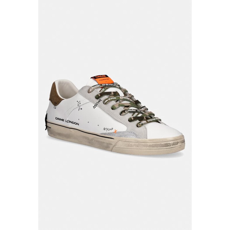 Crime London DECONSTRUCTED tenisky pánske kožené 68439095