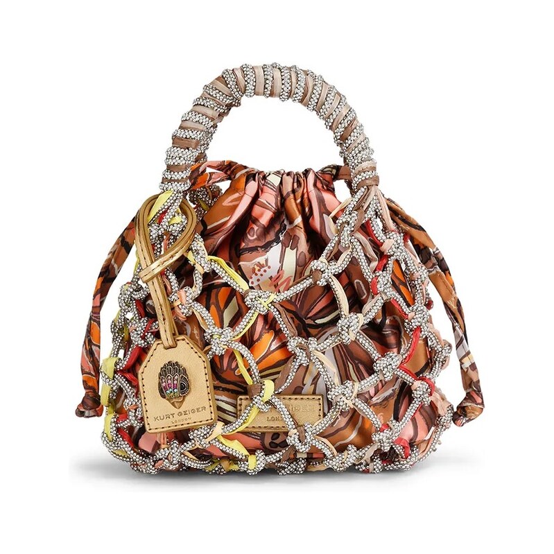 Kurt Geiger London kabelka Macrame Crystal Bag 68439423