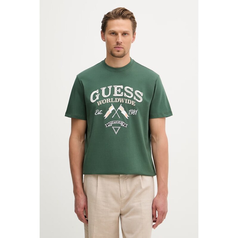 Guess Tričko pánske bavlnené 68439487