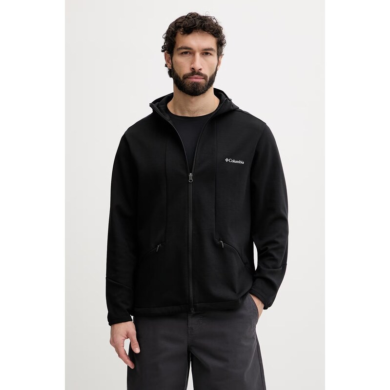 Columbia mikina na zips s kapucňou pánska Tech Spacer 68439576