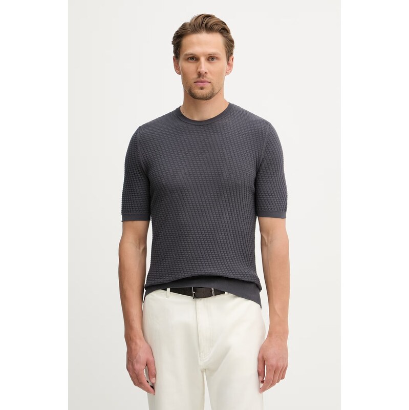 Trussardi Sveter pánsky bavlnený 68439584