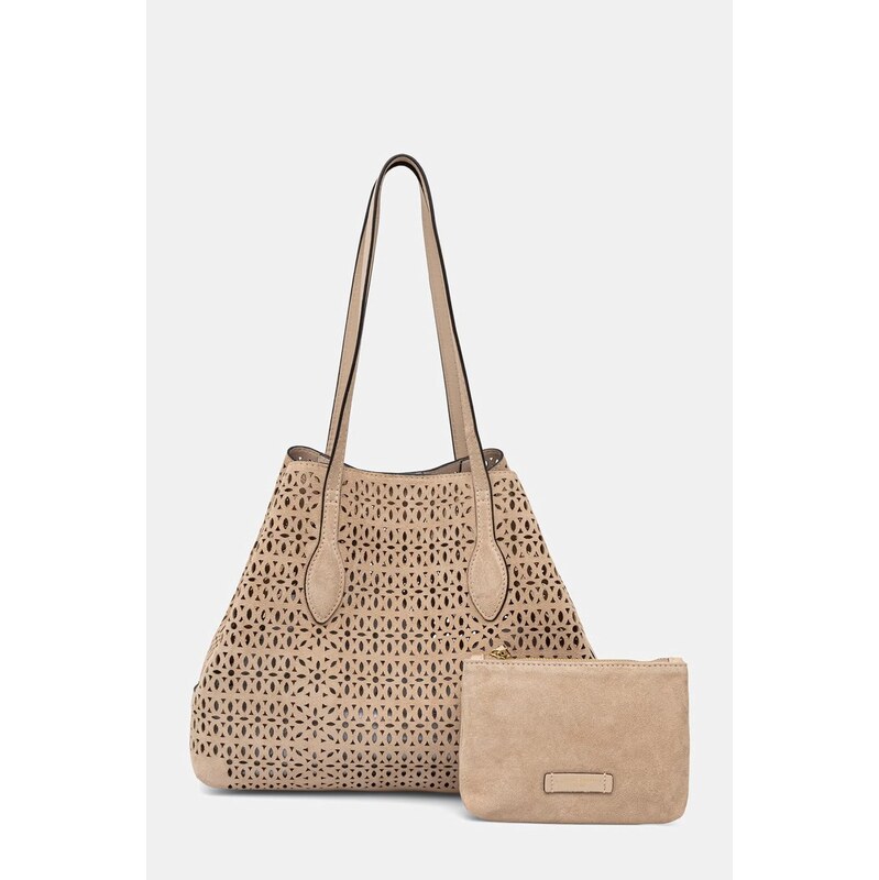 Gianni Chiarini kabelka typu shopper dámska semišová MASHUP 68439626